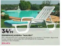 Bricomarché Espreguiçadeira "malibu" promoção