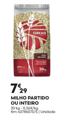 Bricomarché Milho partido ou inteiro promoção