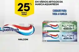 Continente Em vários artigos da marca aquafresh promoção