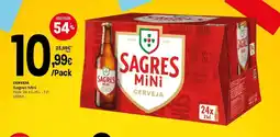 Intermarché Cerveja sagres mini promoção