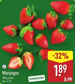 ALDI Morangos promoção
