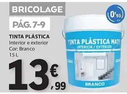 E.Leclerc Tinta plástica promoção