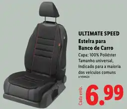 Lidl ULTIMATE SPEED Esteira para Banco de Carro promoção