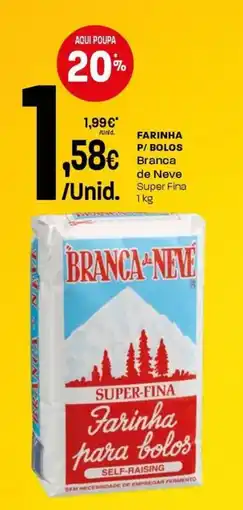 Intermarché Farinha p/ bolos Branca de Neve promoção