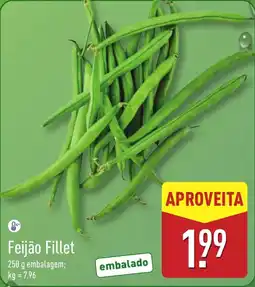 ALDI Feijão Fillet promoção