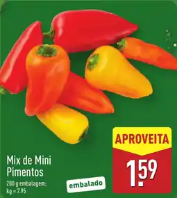 ALDI Mix de Mini Pimentos promoção