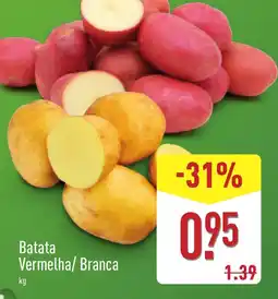 ALDI Batata Vermelha/ Branca promoção