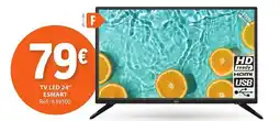 E.Leclerc Tv led 24" esmart promoção
