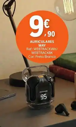 E.Leclerc Auriculares way promoção