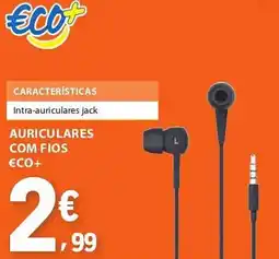E.Leclerc Auriculares com fios €co+ promoção