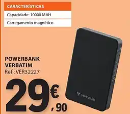 E.Leclerc Powerbank verbatim promoção