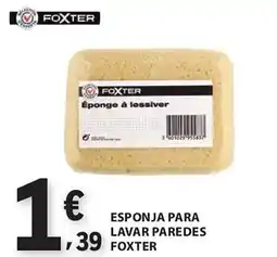 E.Leclerc Esponja para lavar paredes foxter promoção