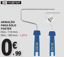 E.Leclerc Armação para rolo foxter promoção