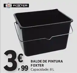 E.Leclerc Balde de pintura foxter promoção
