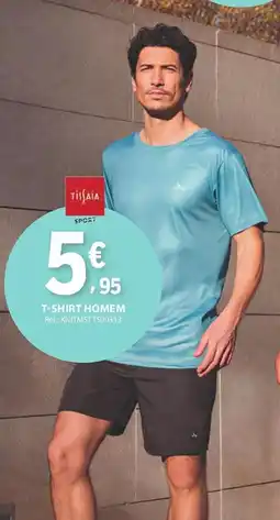 E.Leclerc T-shirt homem promoção
