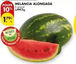 Pingo Doce Melancia alongada a granel promoção