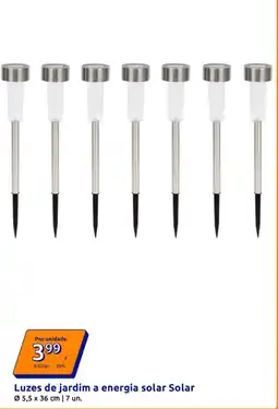 Action Luzes de jardim a energia solar Solar promoção