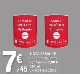 E.Leclerc Tinta esmalte promoção