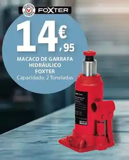 E.Leclerc Macaco de garrafa hidráulico foxter promoção