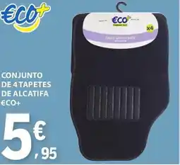 E.Leclerc Conjunto de 4 tapetes de alcatifa €co+ promoção