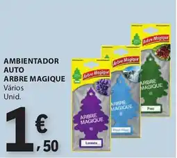 E.Leclerc Ambientador auto arbre magique promoção