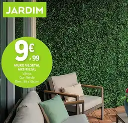 E.Leclerc Muro vegetal artificial promoção