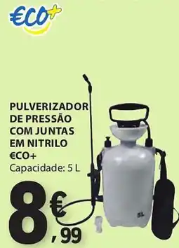 E.Leclerc Pulverizador de pressão com juntas em nitrilo €co+ promoção