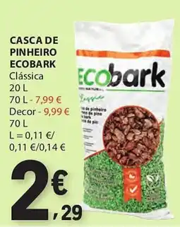 E.Leclerc Casca de pinheiro ecobark promoção