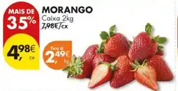 Pingo Doce Morango promoção