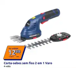 Action Corta-sebes sem fios 2 em 1 Varo promoção