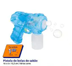 Action Pistola de bolas de sabão promoção