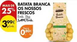 Pingo Doce Batata branca os nossos frescos promoção