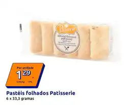 Action Pastéis folhados Patisserie promoção