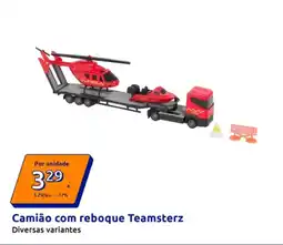 Action Camião com reboque Teamsterz promoção
