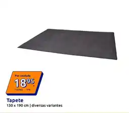 Action Tapete promoção