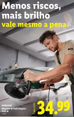Lidl PARKSIDE Máquina de Polir Angular 1200 W promoção