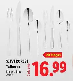 Lidl SILVERCREST Talheres Em aço inox promoção
