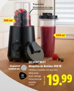 Lidl SILVERCREST Máquina de Batidos 300 W promoção