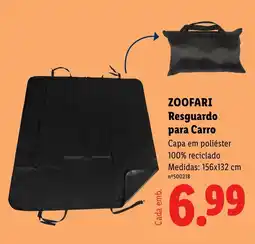 Lidl ZOOFARI Resguardo para Carro promoção