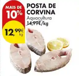 Pingo Doce Posta de 10% corvina promoção