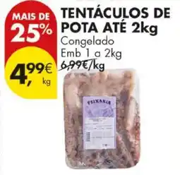 Pingo Doce Tentaculos de pota promoção
