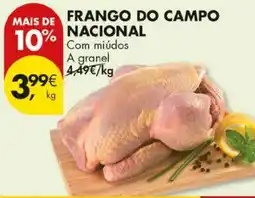 Pingo Doce Frango do campo nacional promoção