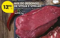 Pingo Doce Bife do redondo de vitela e vitelão promoção