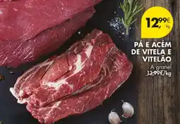 Pingo Doce Pá e acém de vitela e vitelão a granel promoção