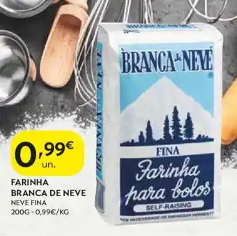 Farinha branca de neve