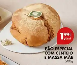 Pingo Doce Pão especial com centeio e massa mãe promoção