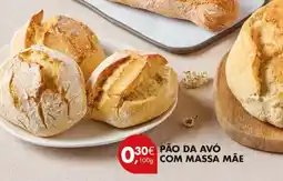 Pingo Doce Pão da avó com massa mãe promoção