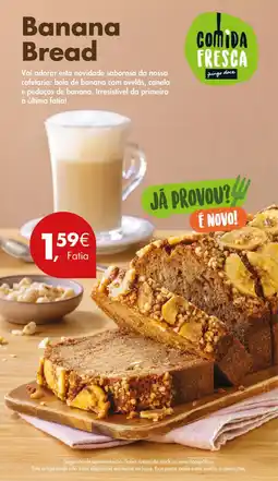 Pingo Doce Banana Bread promoção