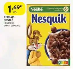 Spar Cereais nestlé nesquick promoção