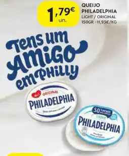 Spar Queijo philadelphia promoção